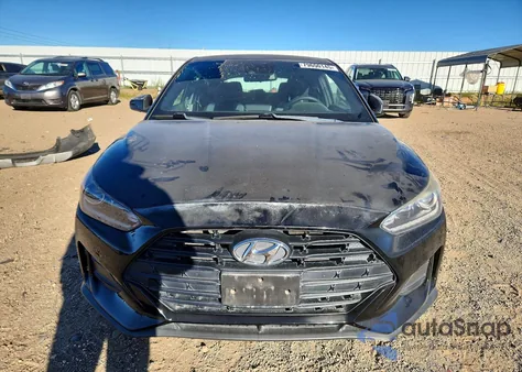 2020 Hyundai Veloster 2.0L from USA, damaged, VIN KMHTG6AF0LU021499